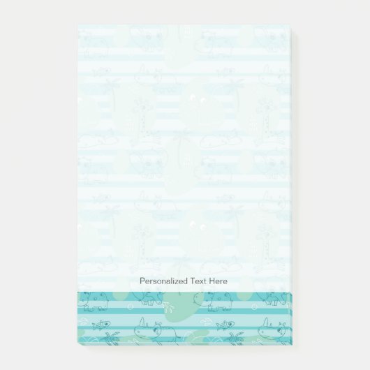 Stoffen die met water spelen 1 post-it® notes (Voorkant)