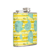 Stoffen die met water spelen 2 heupfles (Rechts)