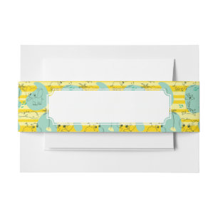 Stoffen die met water spelen 2 uitnodigingen wikkel