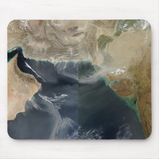 Stoffen stormen muismat (Voorkant)