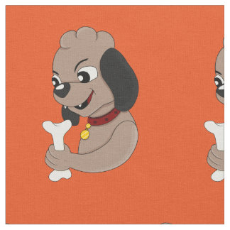 Stoffen voor cartoon van puppy dogs