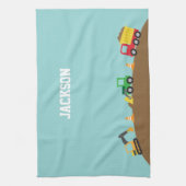 Stoffen voor de bouw van jongens theedoek (Verticaal)