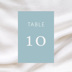 Stoffig blauw wit klassieke trouwkaart kaart