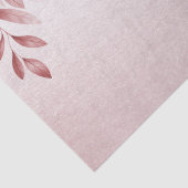 Stoffig Roze Bloemig Tissuepapier (Detail)