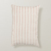 Stoffig Roze Moderne Minimalistische Streep Boho  Accent Kussen (Achterkant (Verticaal))