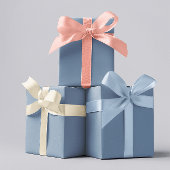 Stoffige Periwinkle Blauwe Wrapping Papiervellen Inpakpapier Vel