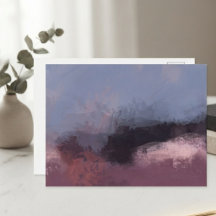 Stoffige Roze Abstracte Galerij Decoratie