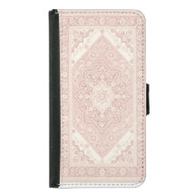 Stoffige Roze Boho Diamant Tapijt Samsung Hoesje
