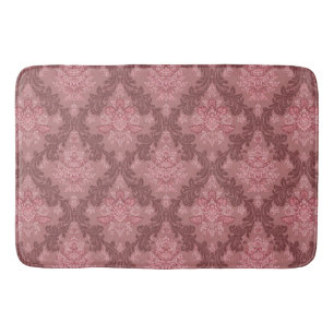 Stoffige Roze Zachte Roze Bourgondië Elegante Dama Badmat