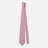 Stoffige Roze Zon Stropdas (Voorkant)