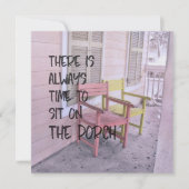 STOFFIGE VERANDA'S RESET 5.25 x 5.25 kaart (Voorkant)