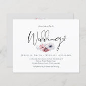 Stofjas Navy Blauwe Koraal Bloem Slang Letters Tro (Voorkant / Achterkant)