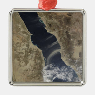 Stofpuinhopen voor de kust van Saudi-Arabië Metalen Ornament