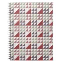 Stofroze geometrische quiltpatroon