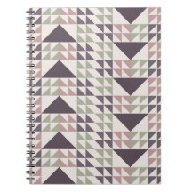 Stofroze geometrische quiltpatroon