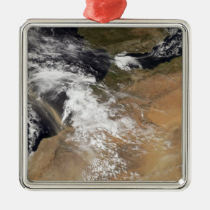 Stofstortplaatsen voor de Marokkaanse kust Metalen Ornament