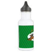 Stogie Santa Funny Cartoon Waterfles (Links)