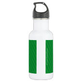 Stogie Santa Funny Cartoon Waterfles (Achterkant)