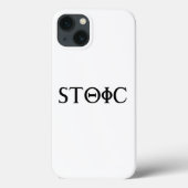 Stoic Case-Mate iPhone Case (Achterkant)