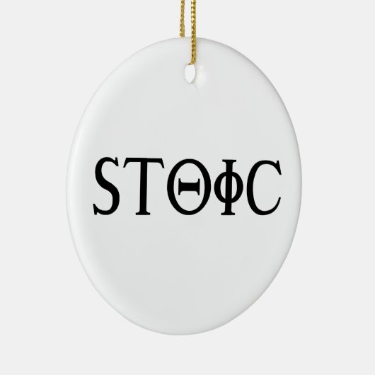 Stoic Keramisch Ornament (Rechts)