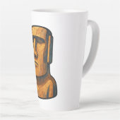 Stoic Moai Ancient Attitude Latte Mok (Rechterhoek)