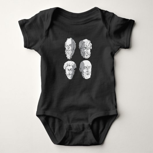 Stoic Philosophers Romper (Voorkant)