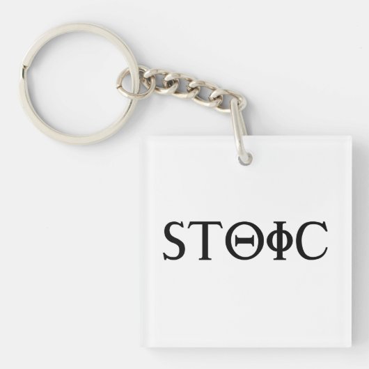 Stoic Sleutelhanger (Voorkant)