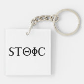 Stoic Sleutelhanger (Achterkant)
