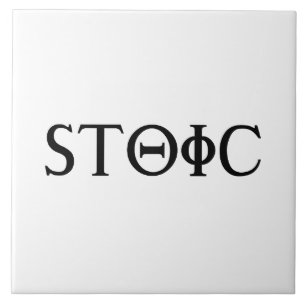 Stoic Tegeltje