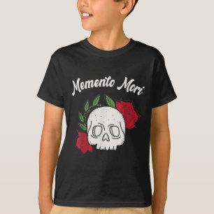 Stoïcijnse filosofie Memento Mori Amor Fati Skull T-shirt