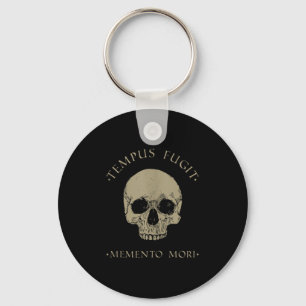 Stoïcijnse filosofie Tempus Fugit Memento Mori Sku Sleutelhanger