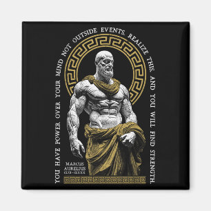 Stoïcijnse filosofie vindt kracht Marcus Aurelius Magneet