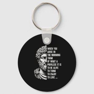Stoïcijnse filosoof Marcus Aurelius Shirt Sleutelhanger