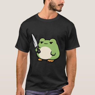 Stoïcijnse kikker mes Doodle T-shirt