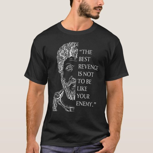 Stoicism Marcus Aurelius Stoic Philosophy Enemy T-shirt (Voorkant)