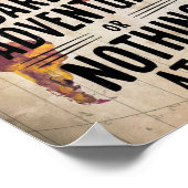 Stoicisme Art Mur Imprimé, Poster Motivationnel (Coin)