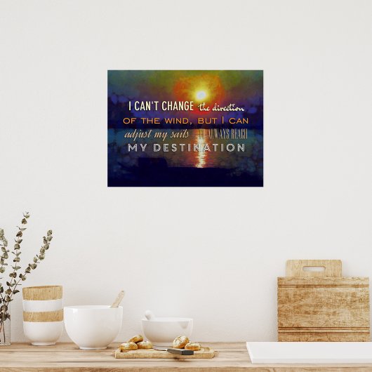 Stoicisme Citations Poster Inspiration (Cuisine)