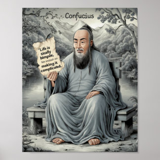 Stoïcisme Wall Art, Motivatie Quote Poster