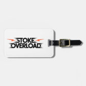 Stoke Overload Bliksem Bagagelabel (Voorkant horizontaal)