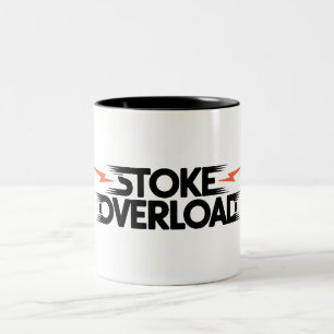 Stoke Overload Bliksem Tweekleurige Koffiemok