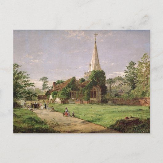 Stoke Poges Church Briefkaart (Voorkant)