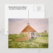 stokes baard rond schuur briefkaart (Voorkant / Achterkant)