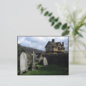 Stokesay Castle Manor House Shropshire Engeland Briefkaart (Staand voorkant)