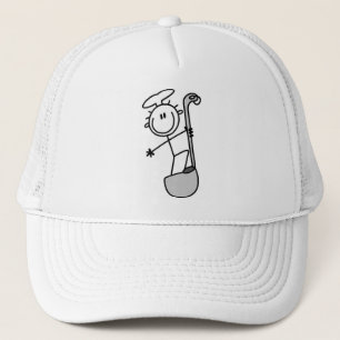 Stokfiguur Chef met Pollepel Trucker Pet
