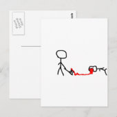 stokgetallen briefkaart (Voorkant / Achterkant)