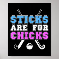 Stokken zijn voor meisjes Grappige veldhockeyspele