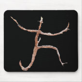 stokkunst muismat (Voorkant)