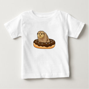 Stokstaartje met Donut