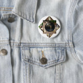 Stokstaartje Polyscope,  Ronde Button 5,7 Cm (In situ)
