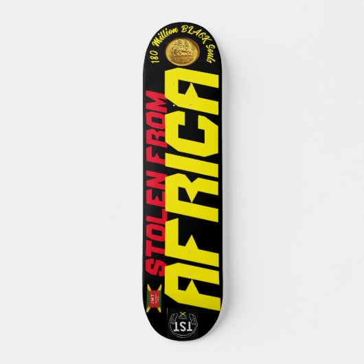 STOLEN UIT AFRIKA 2023 7 3/4-inch skateboard deck (Voorkant)